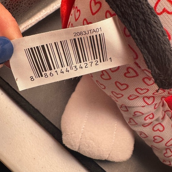 Disney Valentine MINNIE MOUSE 22” Plush Toy Stuffed Animal Red Outfit With Heart - Picture 6 of 6